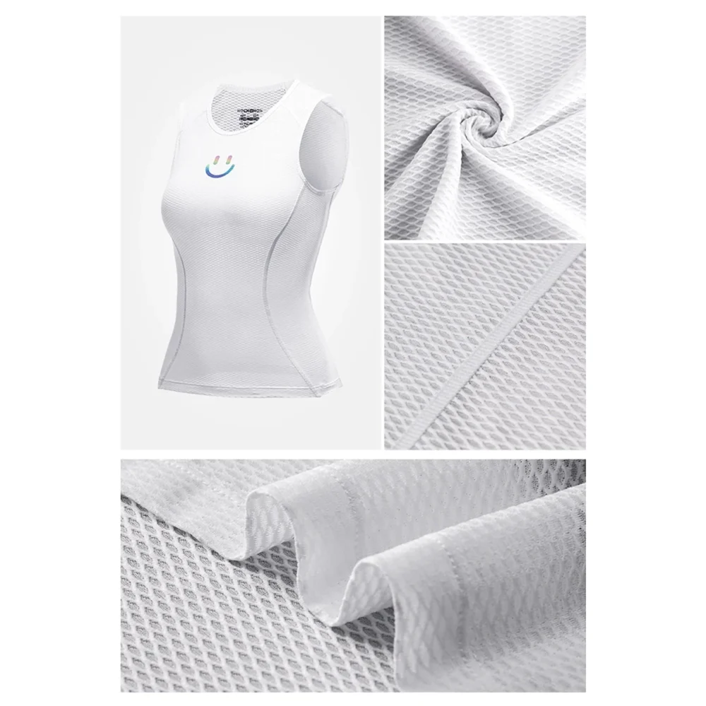 Rockbros YDBX001 women's quick-drying cycling vest XL / XXL - whiteeng