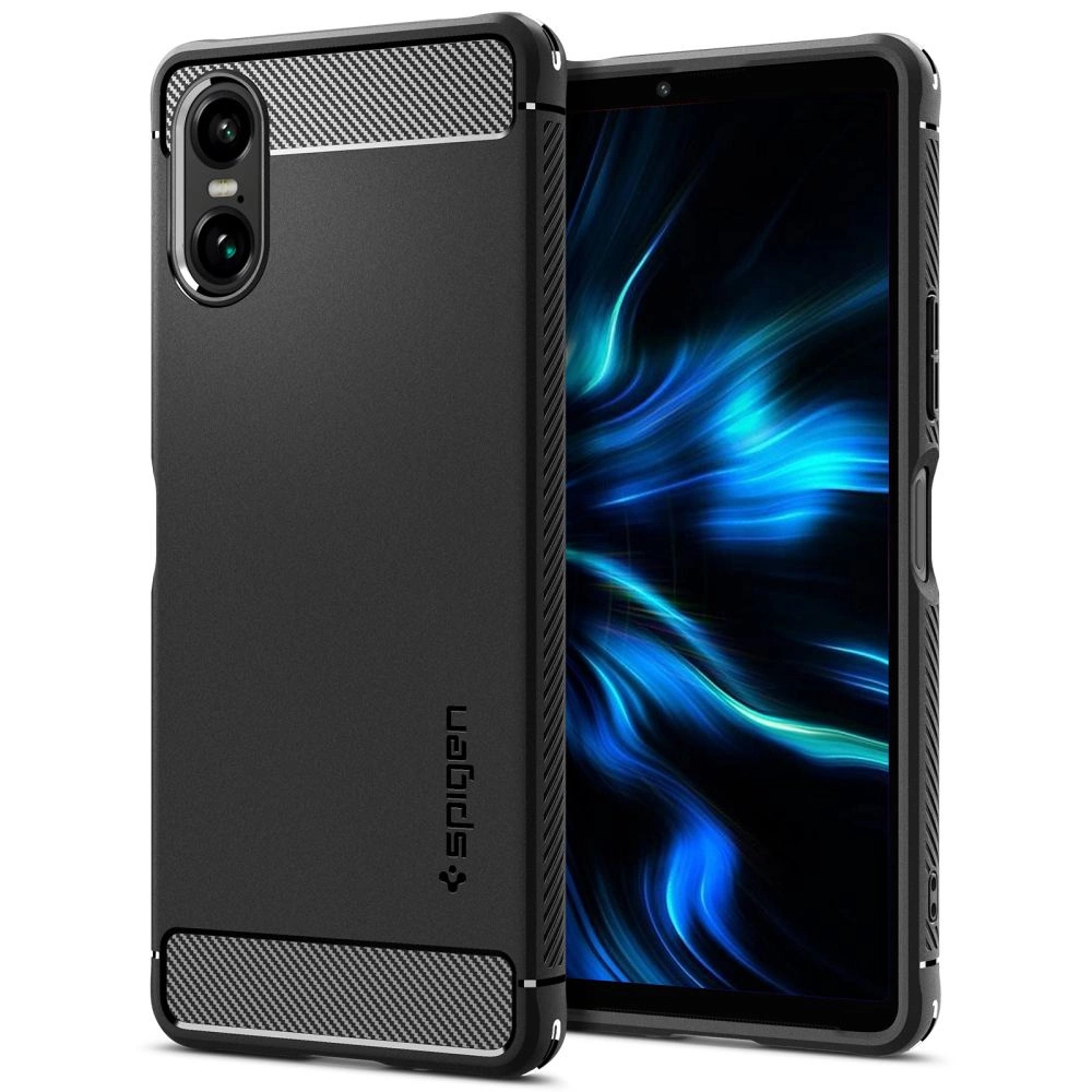Spigen Rugged Armor Case for Sony Xperia 10 VI - Matte Blackeng