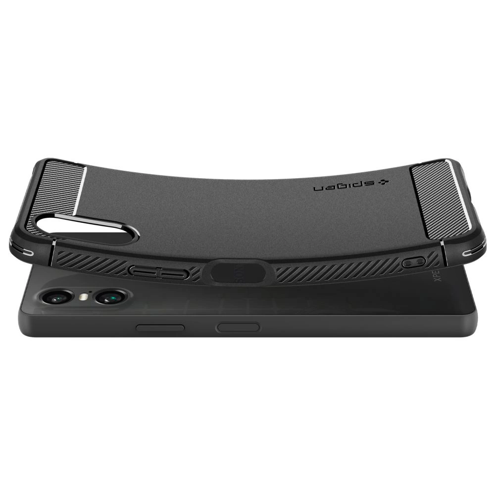 Spigen Rugged Armor Case for Sony Xperia 10 VI - Matte Blackeng