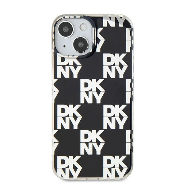 DKNY IML Checkered Mono Pattern case for iPhone 15 / 14 / 13 - blackeng