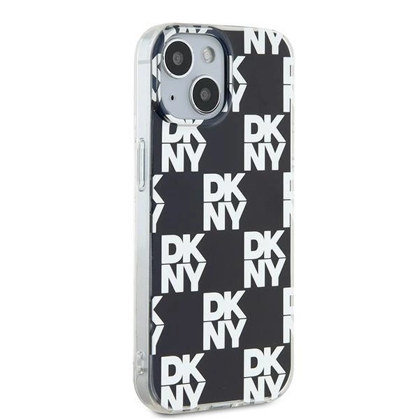 DKNY IML Checkered Mono Pattern case for iPhone 15 / 14 / 13 - blackeng