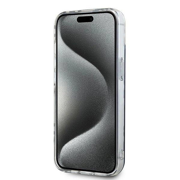 DKNY IML Checkered Mono Pattern case for iPhone 15 / 14 / 13 - blackeng