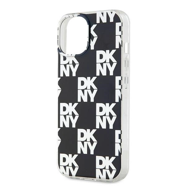 DKNY IML Checkered Mono Pattern case for iPhone 15 / 14 / 13 - blackeng