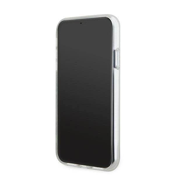 DKNY IML Checkered Mono Pattern & Printed Stripes MagSafe case for iPhone 11 / Xr - beigeeng