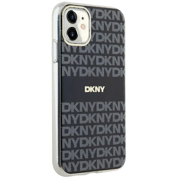 DKNY IML Mono & Stripe MagSafe case for iPhone 11 / Xr - blackeng