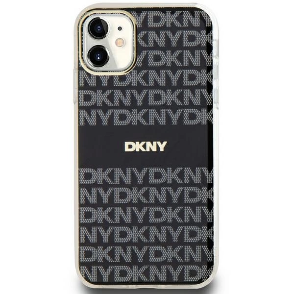 DKNY IML Mono & Stripe MagSafe case for iPhone 11 / Xr - blackeng