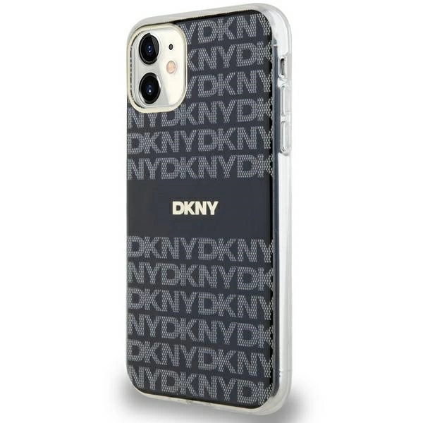 DKNY IML Mono & Stripe MagSafe case for iPhone 11 / Xr - blackeng