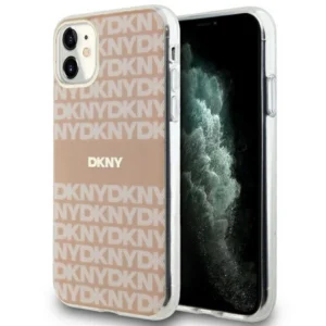 DKNY IML Mono & Stripe MagSafe case for iPhone 11 / Xr - pinkeng
