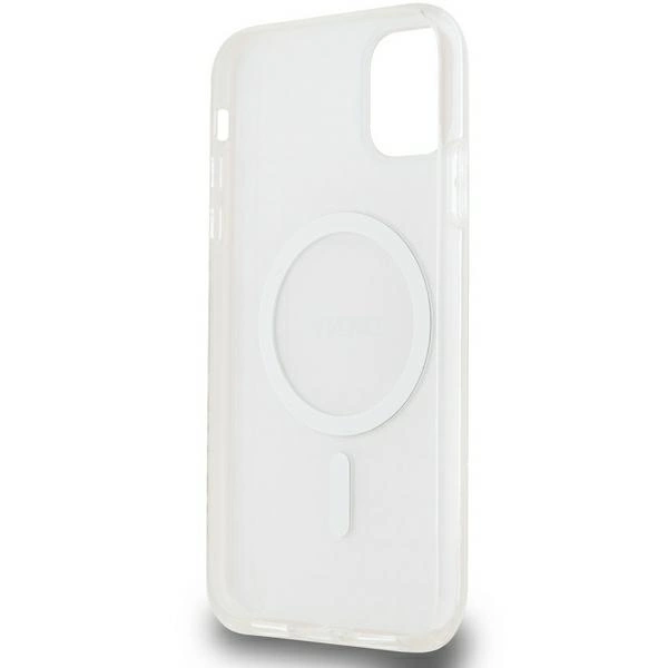 DKNY IML Mono & Stripe MagSafe case for iPhone 11 / Xr - pinkeng