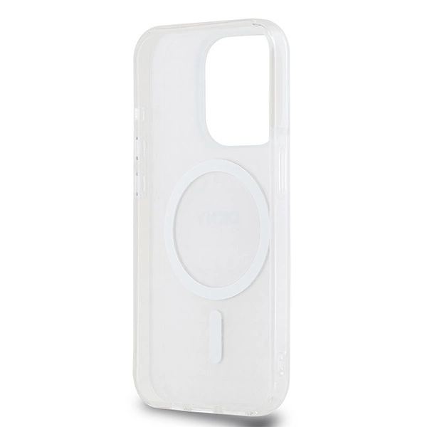 DKNY IML Mono & Stripe MagSafe case for iPhone 13 Pro Max - pinkeng