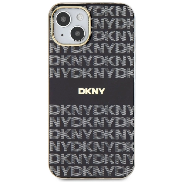 DKNY IML Mono & Stripe MagSafe Case for iPhone 15/14/13 - Blackeng