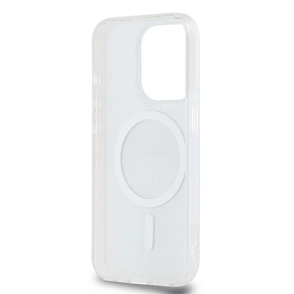 DKNY IML Mono & Stripe MagSafe case for iPhone 15 Pro - beigeeng