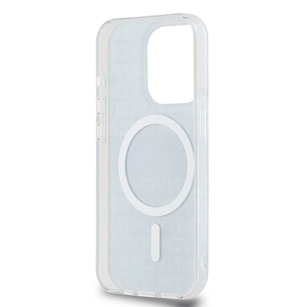 DKNY IML Mono & Stripe MagSafe case for iPhone 15 Pro - blackeng