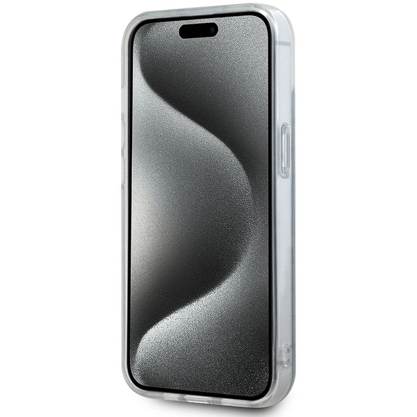 DKNY IML Mono & Stripe MagSafe case for iPhone 15 / 14 / 13 - blueeng