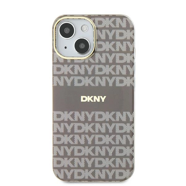 DKNY IML Mono & Stripe MagSafe case for iPhone 15 / 14 / 13 - beigeeng