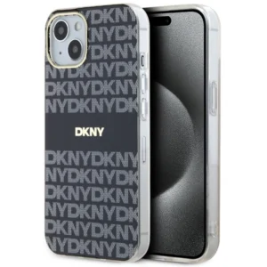 DKNY IML Mono & Stripe MagSafe Case for iPhone 15/14/13 - Blackeng