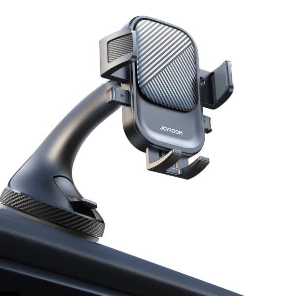 Joyroom JR-OK6 clamp phone holder for glass - blackeng