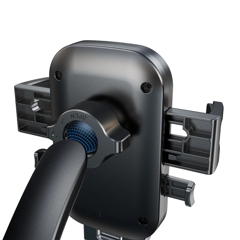 Joyroom JR-OK6 clamp phone holder for glass - blackeng