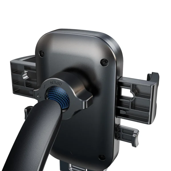 Joyroom JR-OK6 clamp phone holder for glass - blackeng