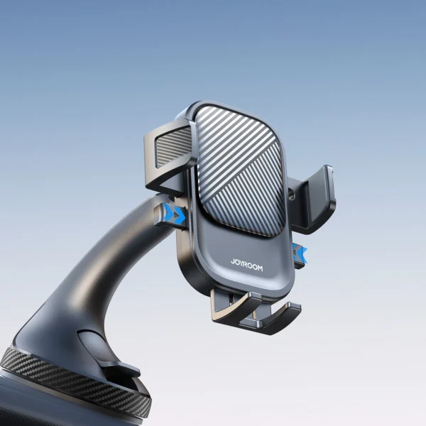 Joyroom JR-OK6 clamp phone holder for glass - blackeng