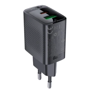 Acefast A78 Charger Network GaN USB-A / USB-C PD 20W - Blackeng