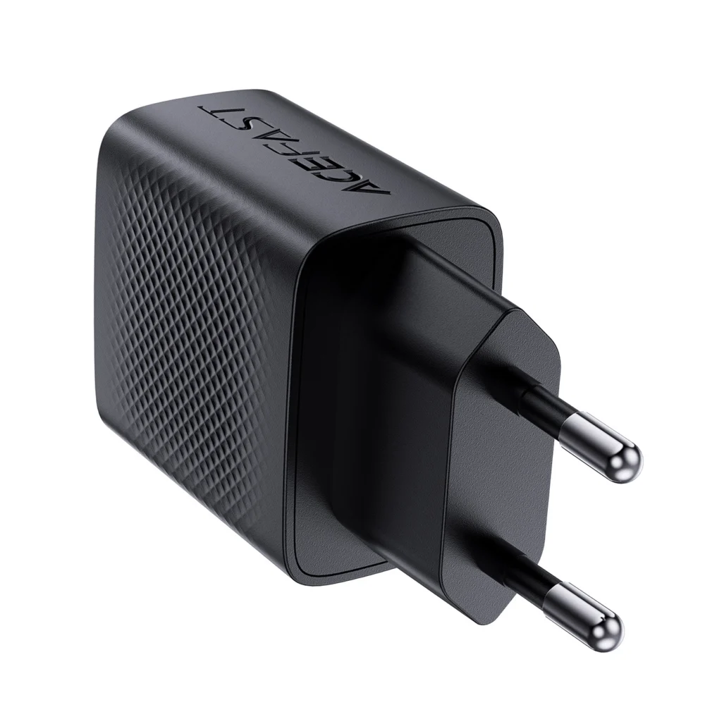 Acefast A78 Charger Network GaN USB-A / USB-C PD 20W - Blackeng