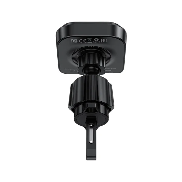 Acefast D32 Magnetic Air Vent Holder with 15W Inductive Charger with Retractable USB-C Cable - Blackeng
