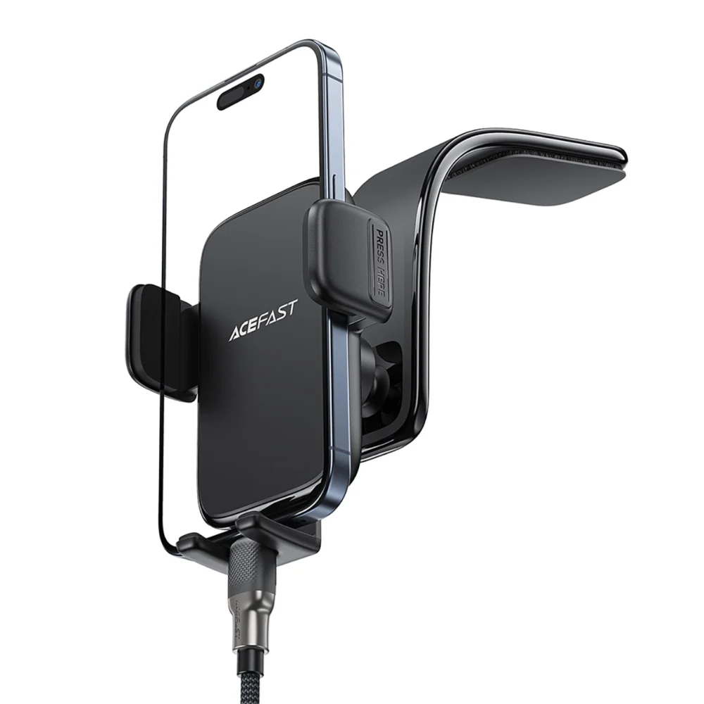 Acefast D28 Car Dashboard Holder with Flexible Arm for Phones 4.5-6.7" - Blackeng