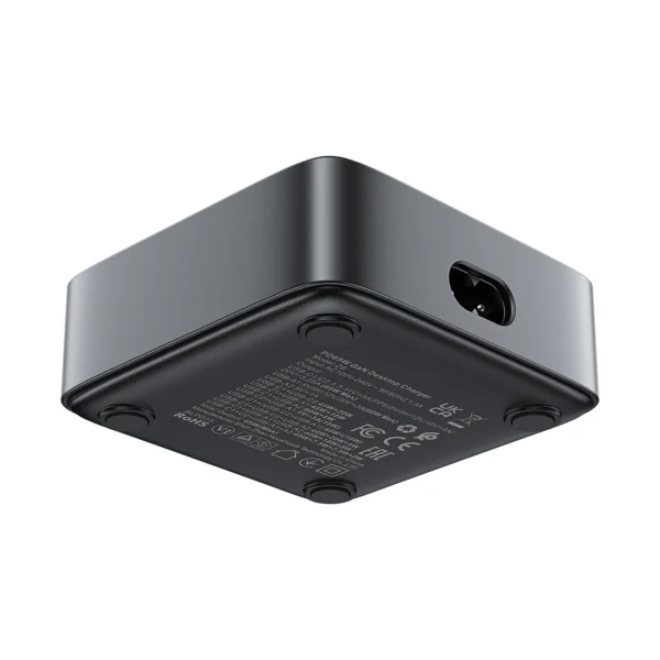 Acefast Z6 Charger Network GaN Desktop 2x USB-A / 2x USB-C PD 65W - Blackeng