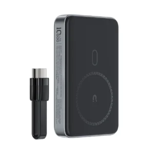 Powerbank Acefast M10 Magnetic 2x USB-C PD 30W with 15W Inductive Charging and USB-C Cable - Blackeng