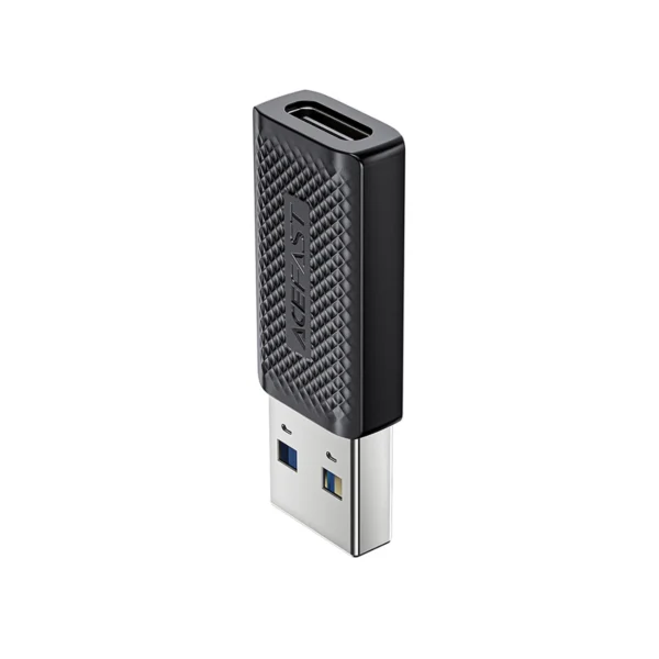 Acefast J2 USB-C 3.0 (Female) to USB-A 3.0 (Male) 5Gb/s Adapter - Blackeng