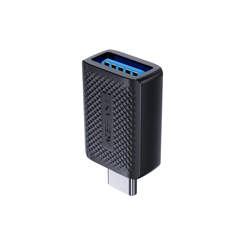 Acefast J1 USB-A 3.0 (Female) to USB-C 3.0 (Male) 5Gb/s Adapter - Blackeng