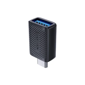 Acefast J1 USB-A 3.0 (Female) to USB-C 3.0 (Male) 5Gb/s Adapter - Blackeng