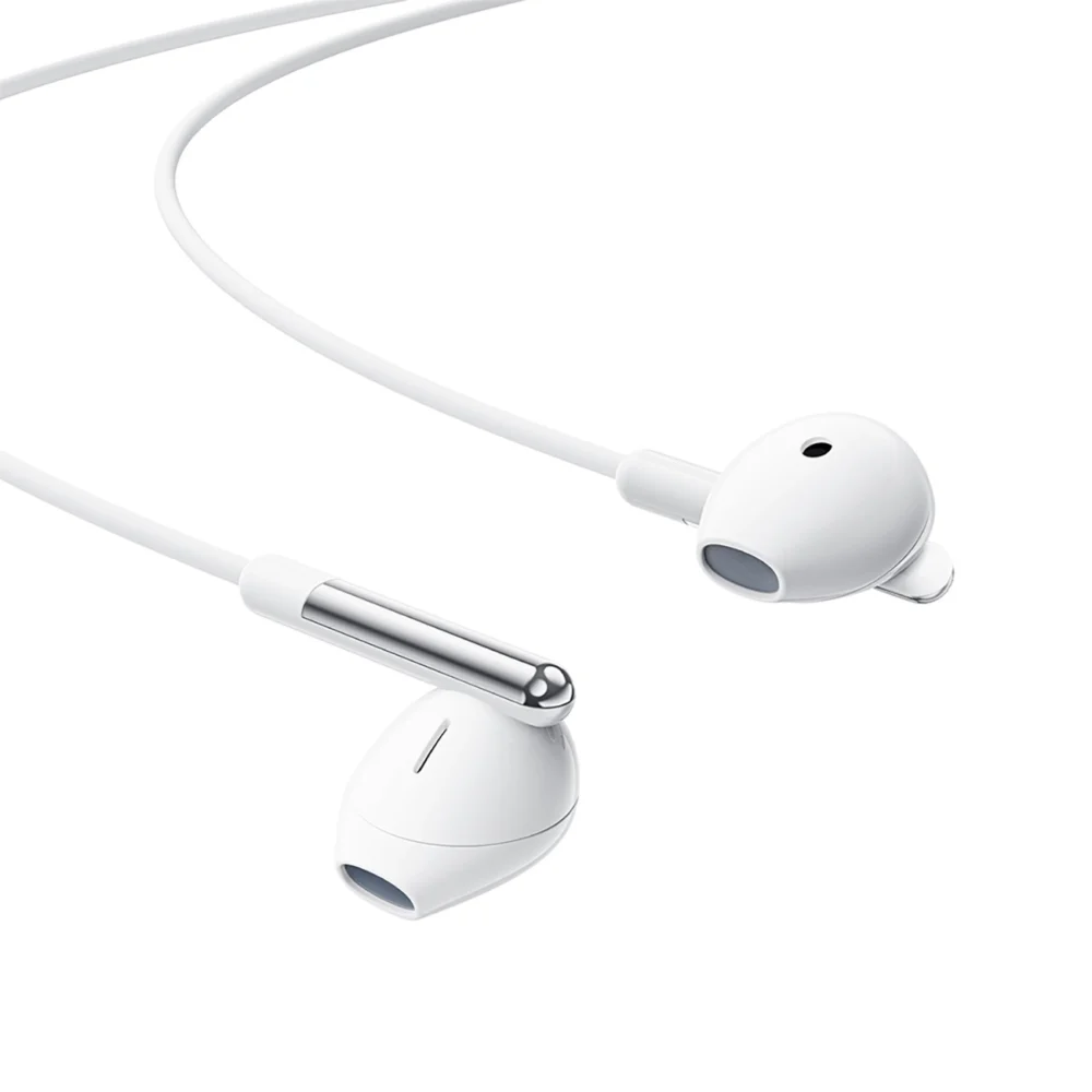 Acefast L3 Wired USB-C Headphones with Microphone - Whiteeng