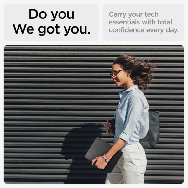 Spigen Urban Fit Case for iPad Air 10.9'' 4/5 2020-2022 / 11.6'' 2024 - Blackeng
