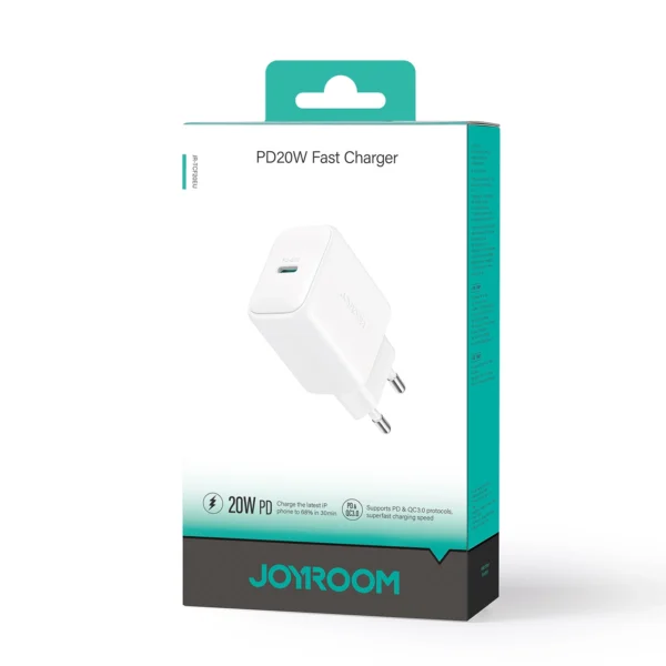 Joyroom JR-TCF20 USB-C PD 20W network charger - whiteeng