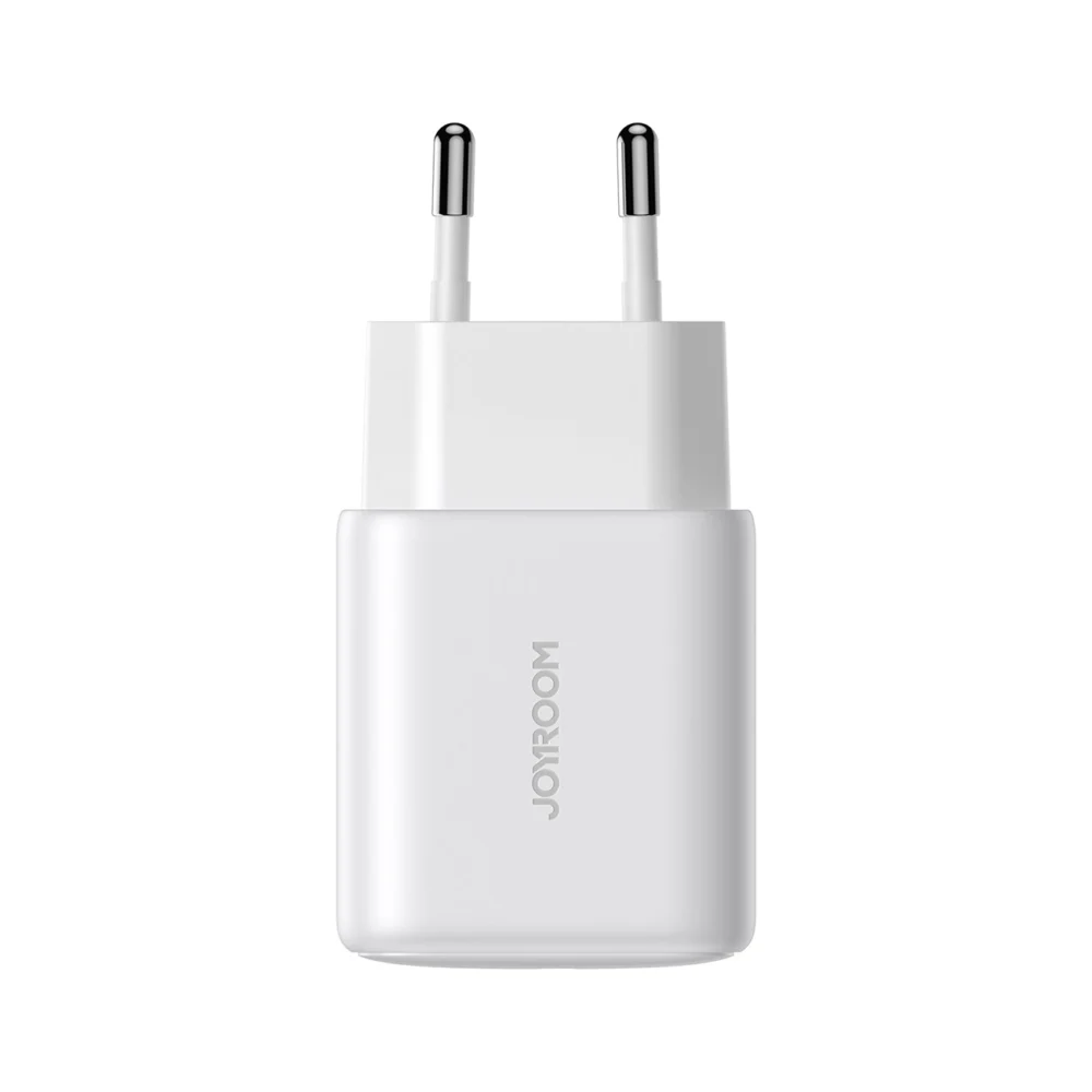 Joyroom JR-TCF20 USB-C PD 20W network charger - white + USB-C / Lightning cable 1meng