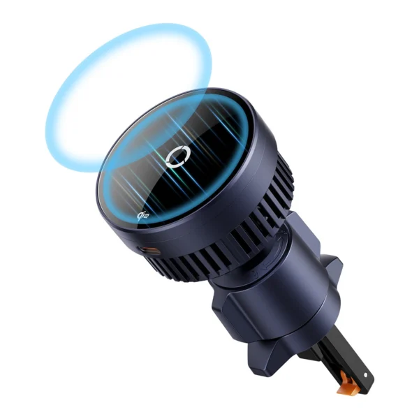 Baseus MagPro BS-CW04 Car Holder with Qi2.0 15W Inductive Charger for Air Vent - Blackeng