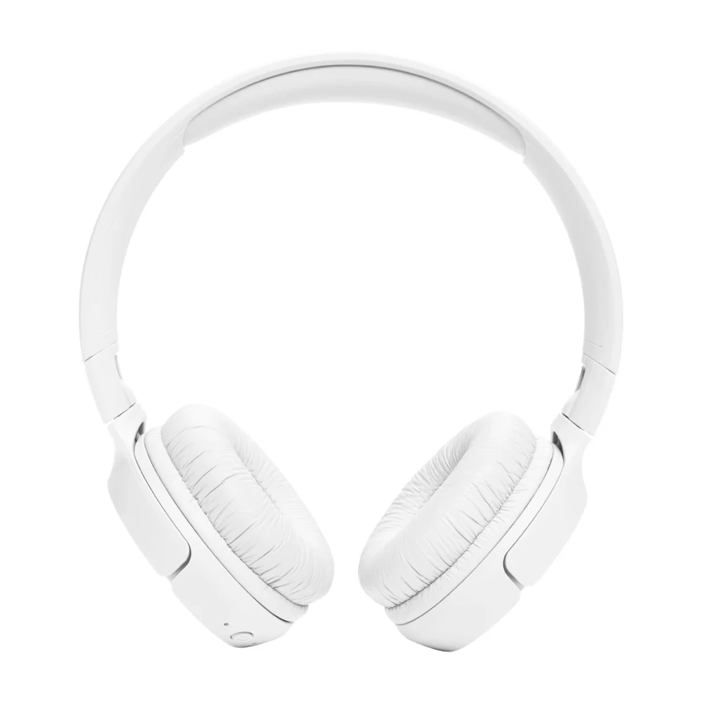 JBL Tune 520BT wireless on-ear Bluetooth 5.3 headphones - whiteeng