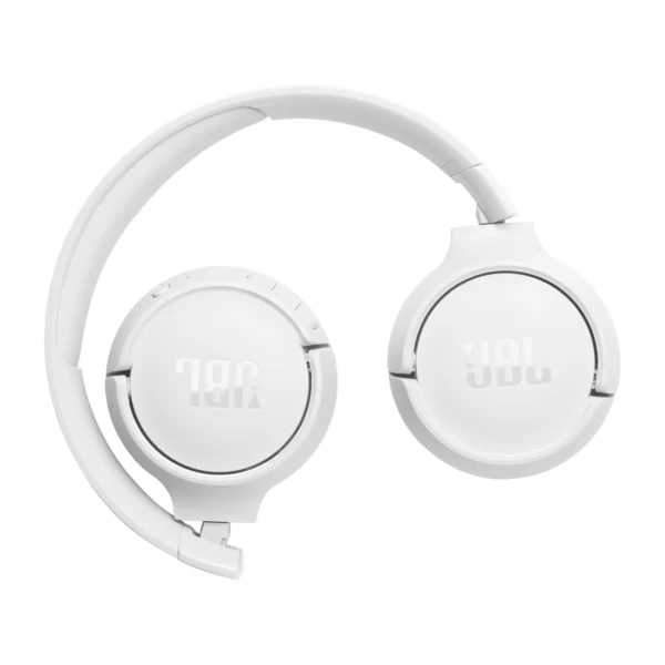 JBL Tune 520BT wireless on-ear Bluetooth 5.3 headphones - whiteeng