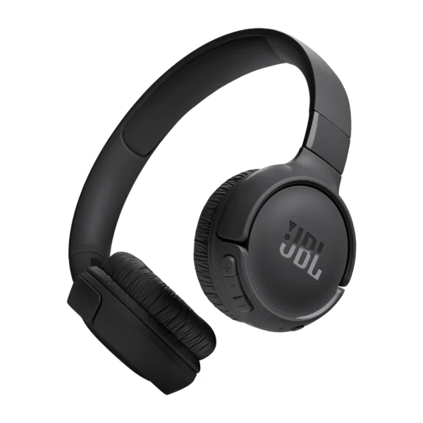 JBL Tune 520BT wireless on-ear Bluetooth 5.3 headphones - blackeng