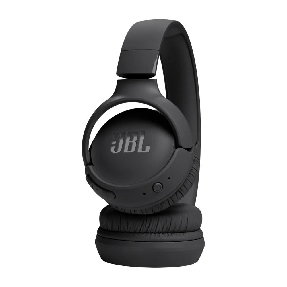 JBL Tune 520BT wireless on-ear Bluetooth 5.3 headphones - blackeng