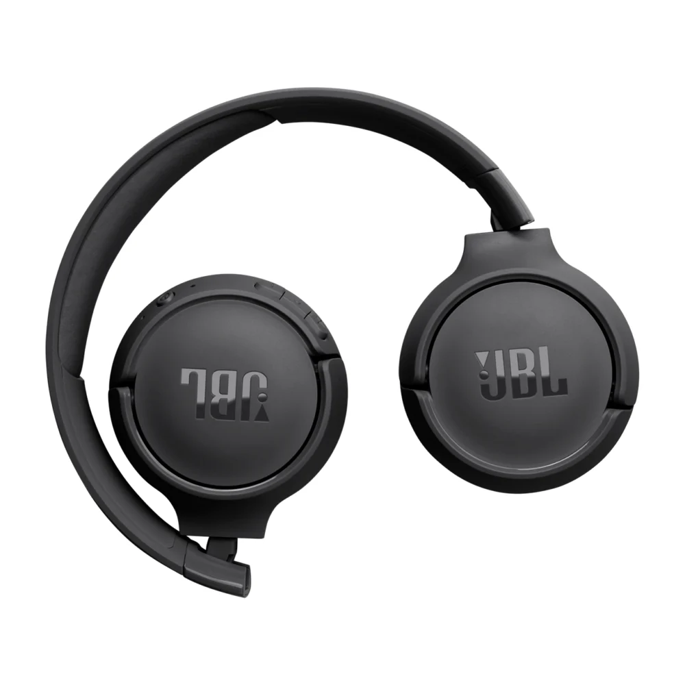 JBL Tune 520BT wireless on-ear Bluetooth 5.3 headphones - blackeng