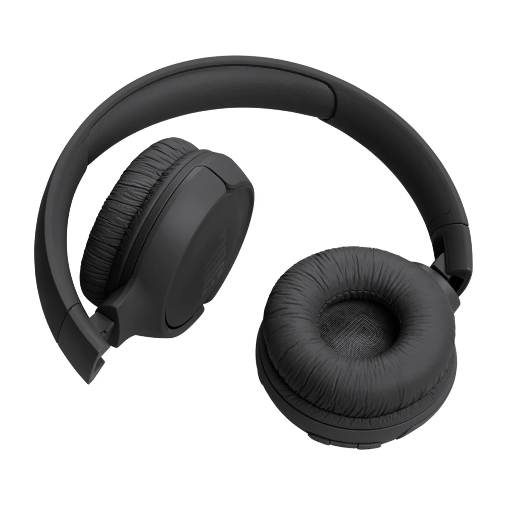 JBL Tune 520BT wireless on-ear Bluetooth 5.3 headphones - blackeng