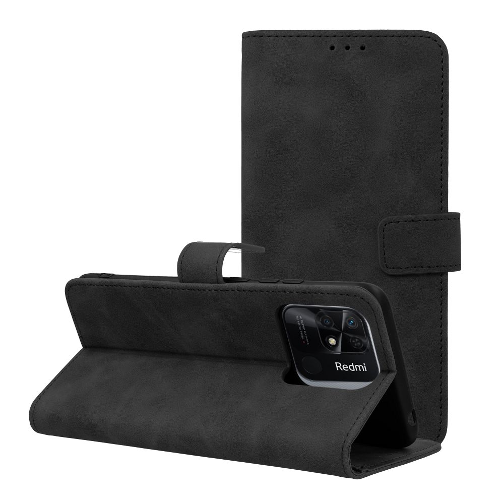 165f3bf4a0bc0422f73e6ae57e8abacf TENDER Book Case for XIAOMI Redmi 10C black