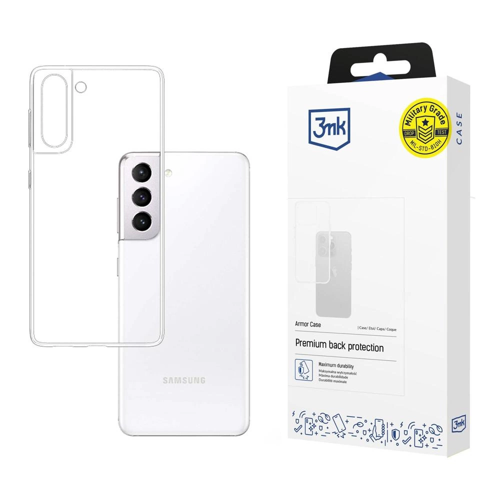 3mk Armor Case for Samsung Galaxy S21 FE 5G - transparenteng