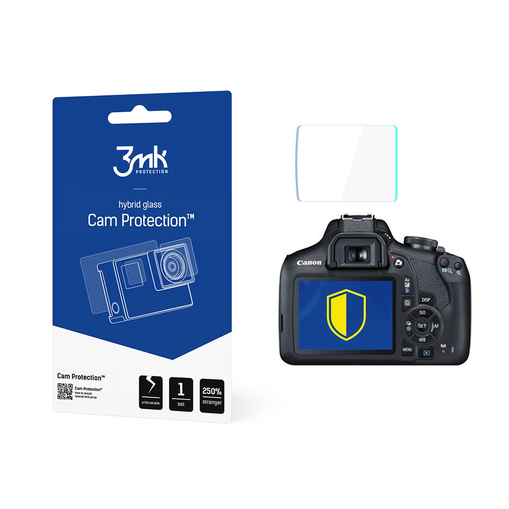 3mk Cam Protection protective glass for Canon EOS 2000Deng
