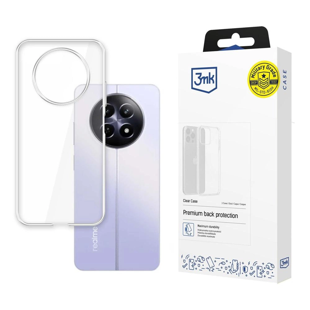 3mk Clear Case for Realme 12 5G - transparenteng