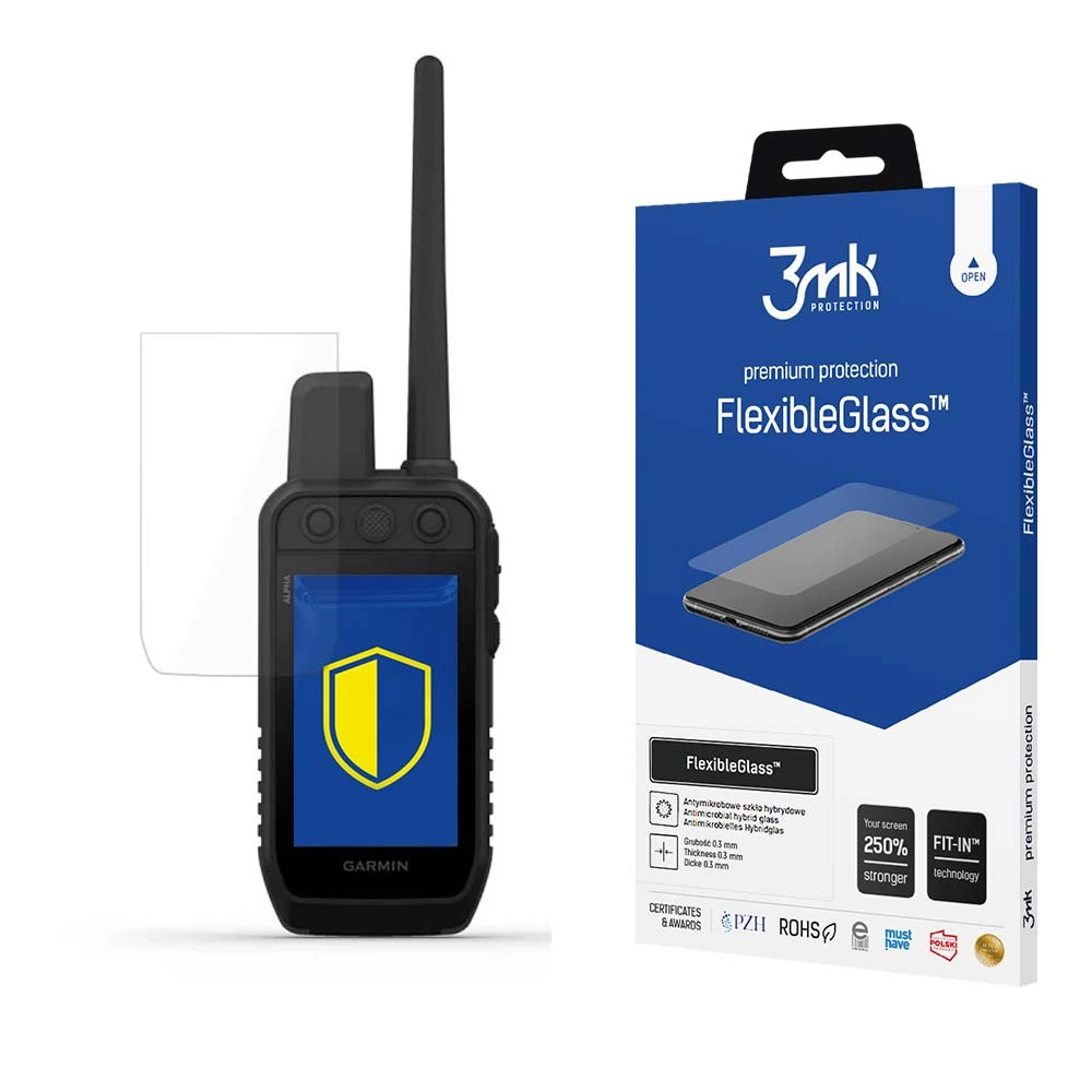 3mk FlexibleGlass™ hybrid glass for Garmin Alpha 300Keng