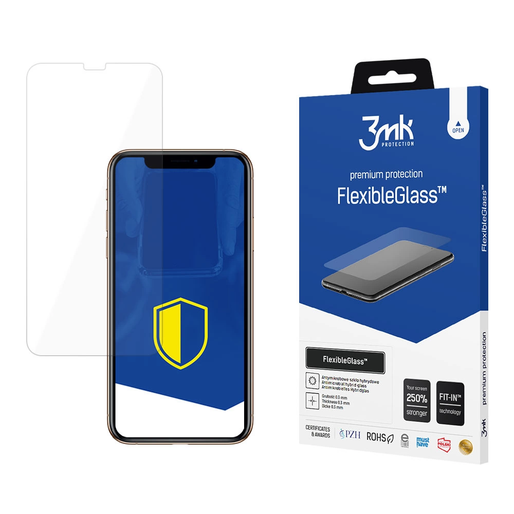 3mk FlexibleGlass™ hybrid glass for iPhone XSeng